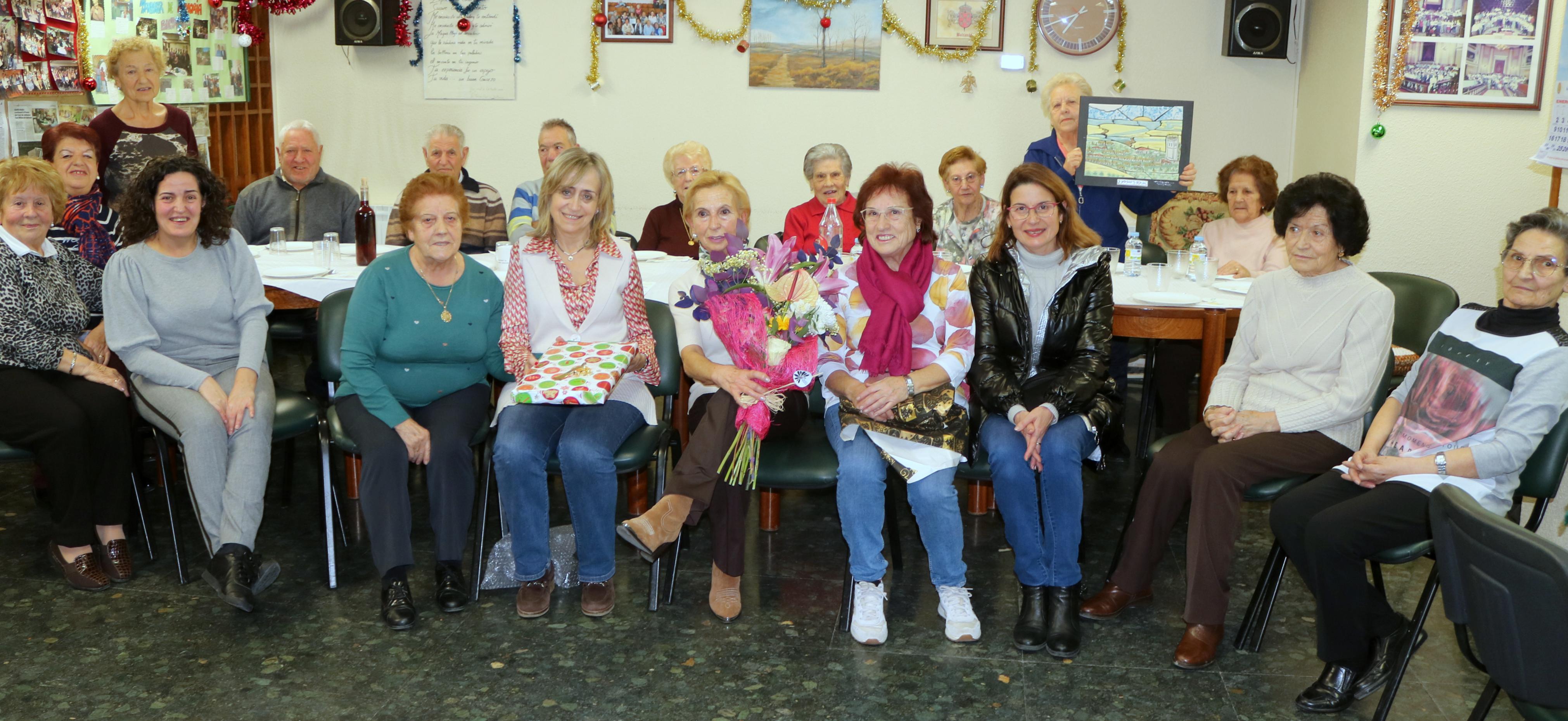 Los Jubilados de Baltanás celebran un encuentro navideño