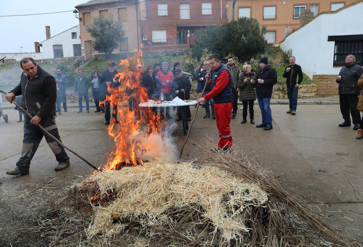 Fuentes de Nava vive la fiesta de San Antón