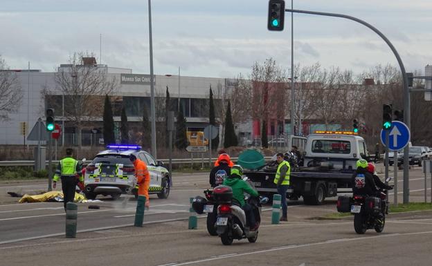 Pingüinos llora la muerte de un motorista segoviano en un alcance en Valladolid