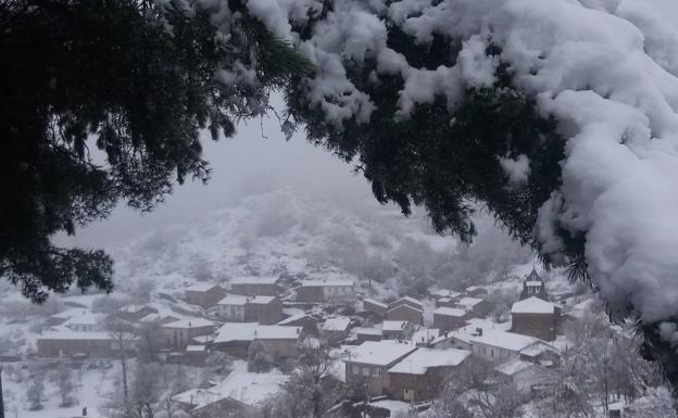 La nieve obliga a usar cadenas en el norte de León y afecta al tráfico en Soria