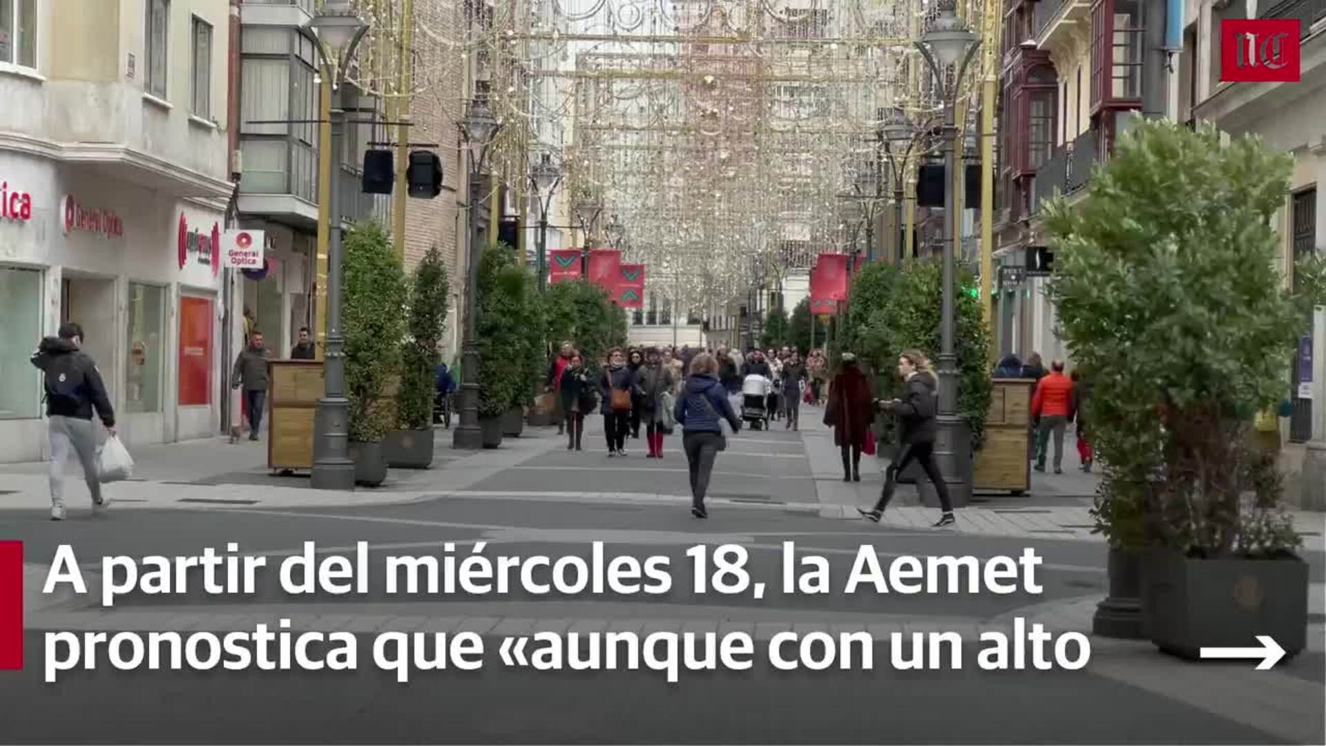 Una segunda borrasca traerá un temporal de vientos a Valladolid