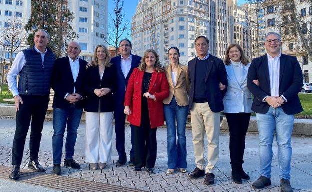 Las candidatos del PP ofrecen «ilusión y crecimiento» frente a la «apatía» del PSOE