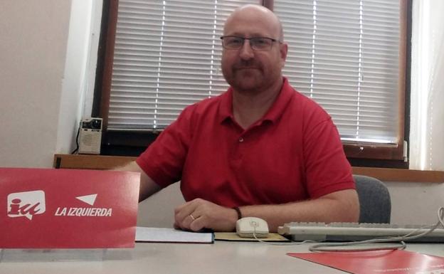 Jacobo Peña, cabeza de lista de IU en El Espinar para las municipales