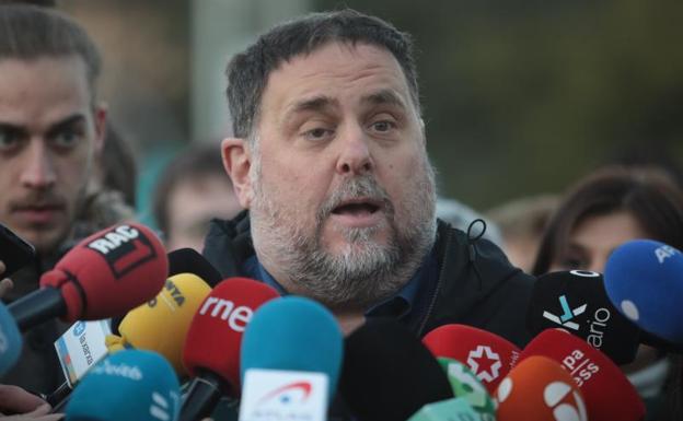 Junqueras urge al Supremo a absolverle ya por la rebaja de la sedición y la malversación