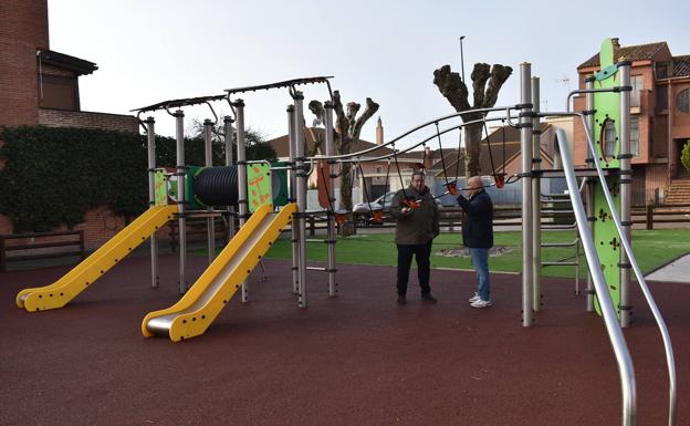 Cigales estrena nuevo parque infantil