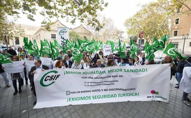CSIF anuncia movilizaciones el 2 de febrero ante el «caos sanitario»