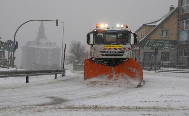 Las nevadas en la sierra dejan paso a a nuevas jornadas de frío extremo