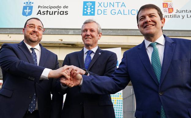 Castilla y León, Asturias y Galicia reclaman al Gobierno las obras del Corredor Atlántico