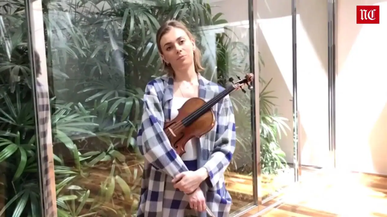 La vallisoletana Roxana Wisniewska, violinista titular de la Filarmónica de Berlín