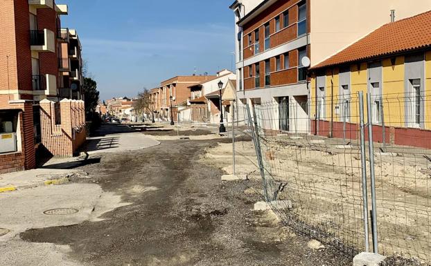 Malestar en Olmedo por el retraso de las obras en la avenida Nicolás Rodríguez