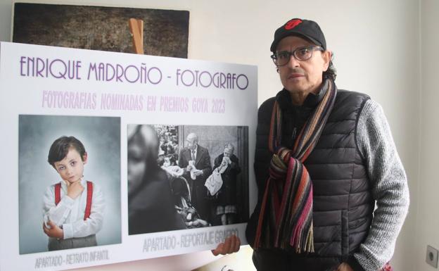 El cuellarano Enrique Madroño, nominado a dos premios Goya de la fotografía