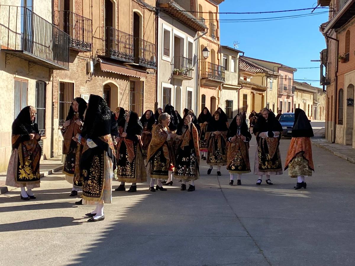 Procesión de Santa Águeda en Tiedra
