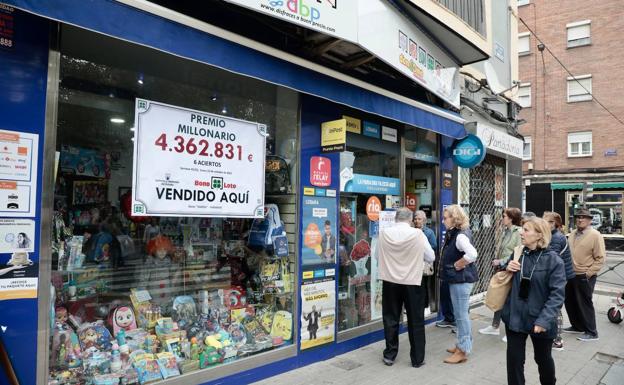 La Bonoloto deja un premio de 767.023 euros en Valladolid