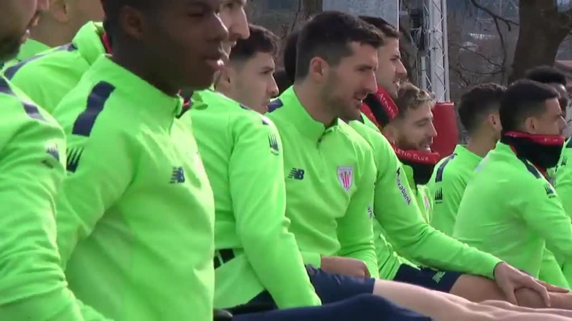 El Athletic sigue preparando el partido del domingo en el Metropolitano ante el Atlético