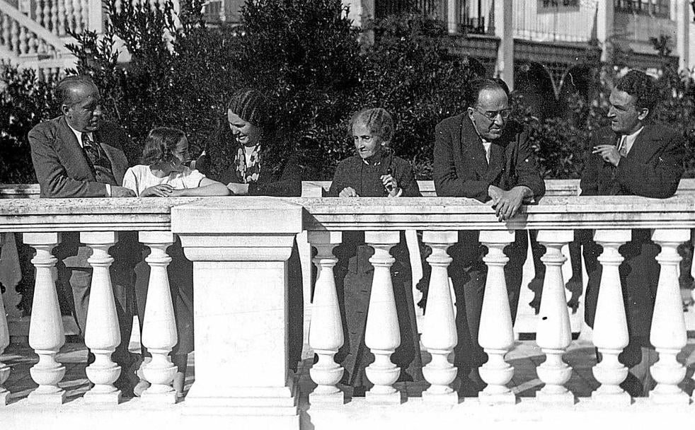 La foto inédita de Machado y los suyos en Rocafort