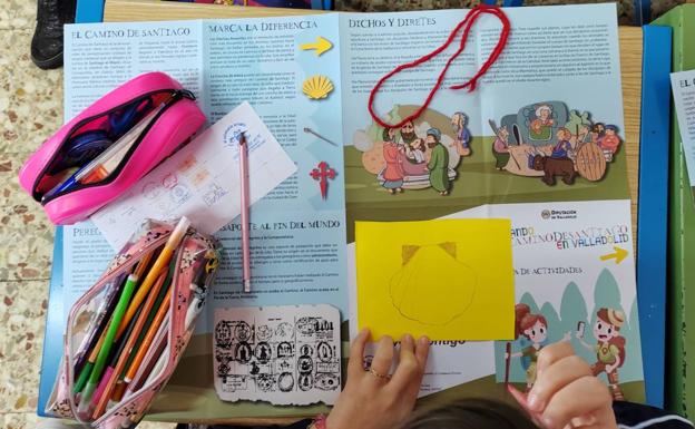 La Diputación de Valladolid acerca las rutas jacobeas a los alumnos del medio rural