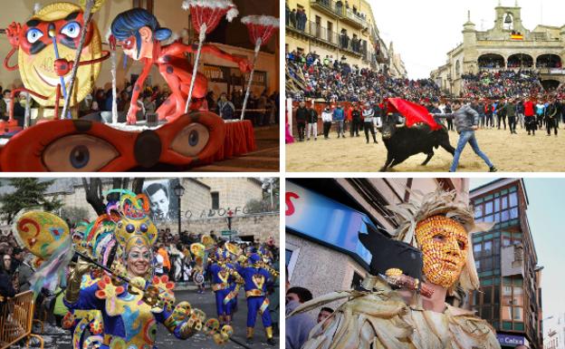 Los diez mejores lugares para pasar el carnaval en Castilla y León