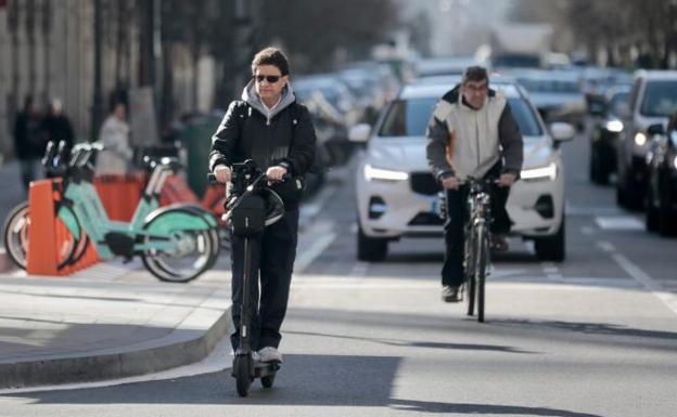 Los accidentes de patinete se triplican en Valladolid desde 2020