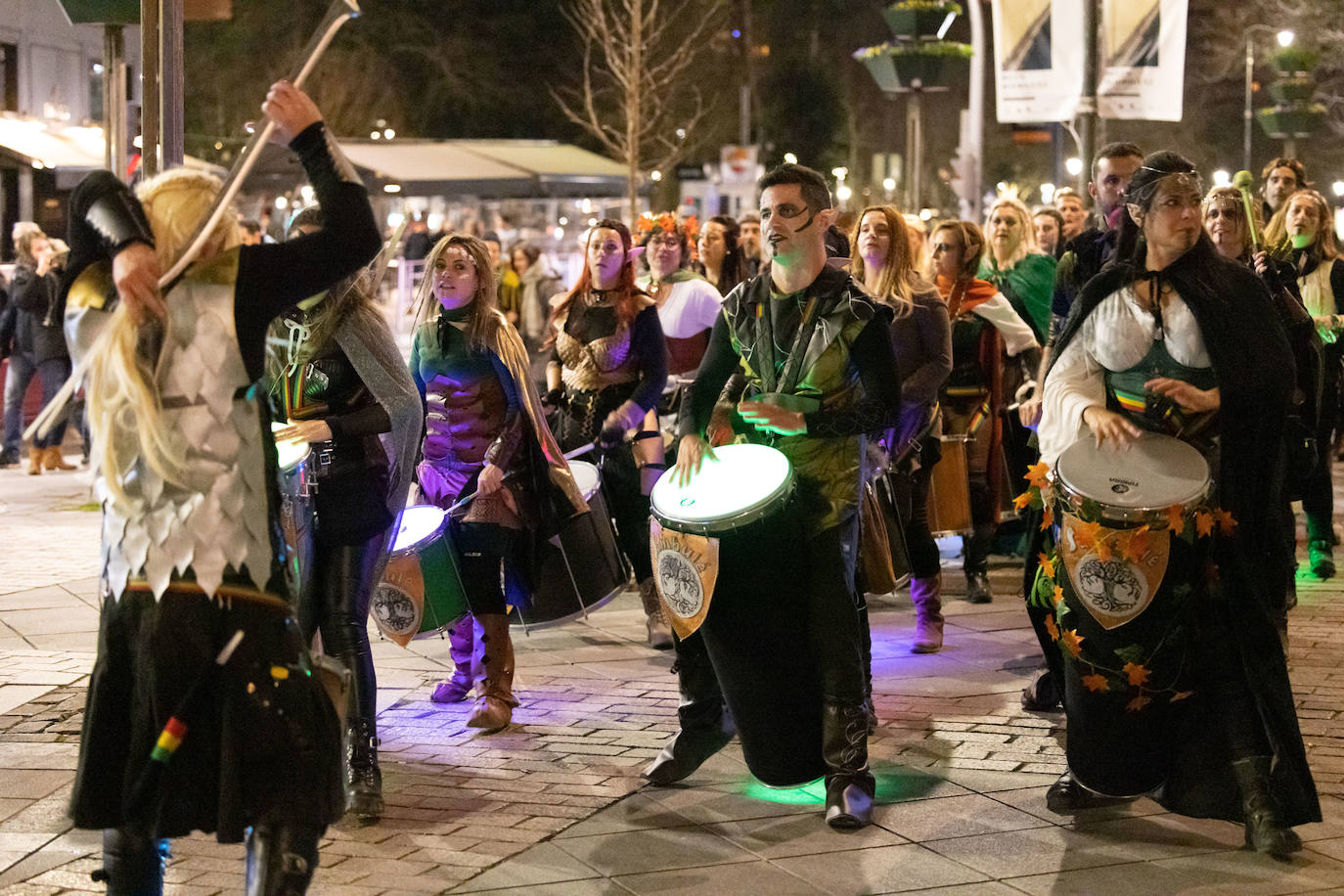 El desfile inaugural del carnaval de Valladolid