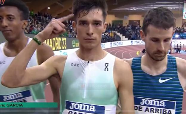 El salmantino Mario García Romo, quinto en la prueba 1.500 del World Indoor Tour