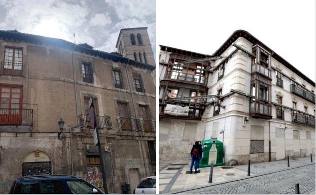 La calle San Martín recupera para pisos dos edificios protegidos tras más de diez años en ruinas