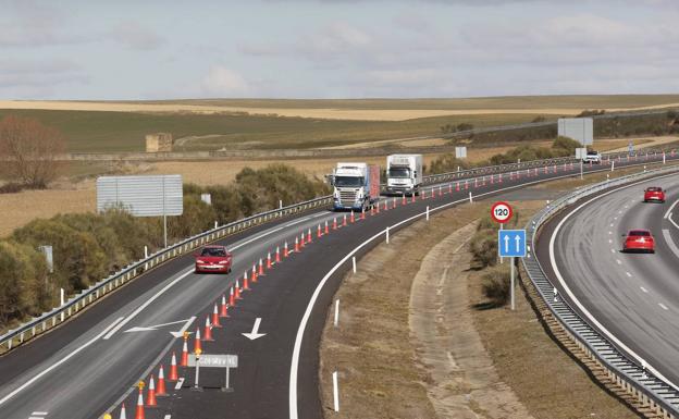 El viaducto de la A-67 a la altura de Frómista se reabre al tráfico