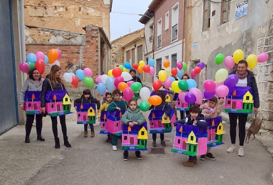 'Up' se alza con la victoria en el Carnaval Infantil de Baltanás