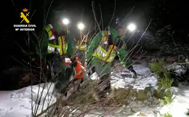 Rescatado un montañero tras sufrir una caída en León