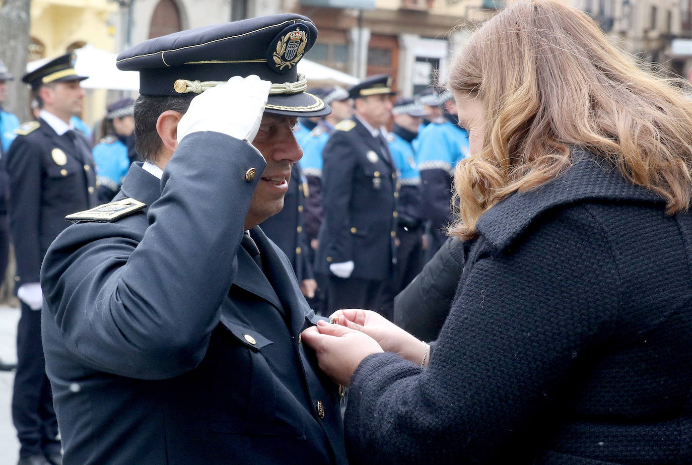 La Policía Local de Segovia festeja su patrón, El Santo Ángel de la Guarda