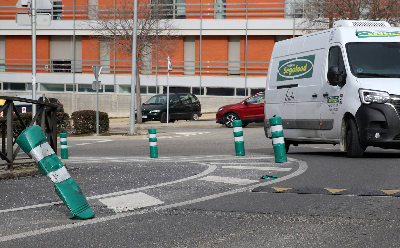 Carril bici en las calles de Nueva Segovia