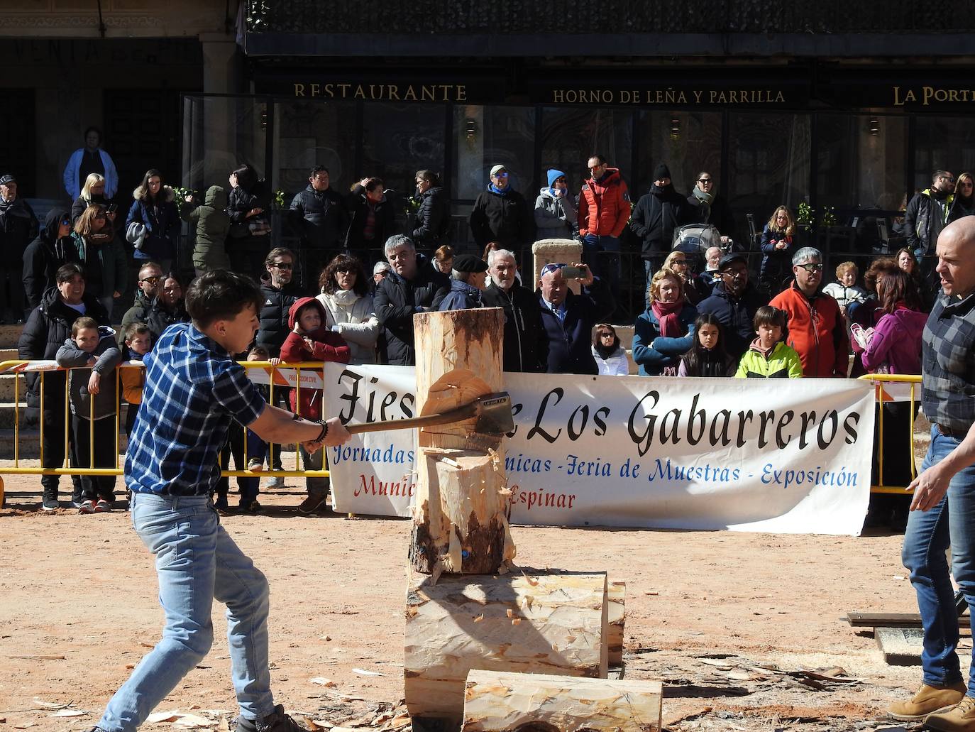 El Espinar exhibe la Fiesta de los Gabarreros en Riaza
