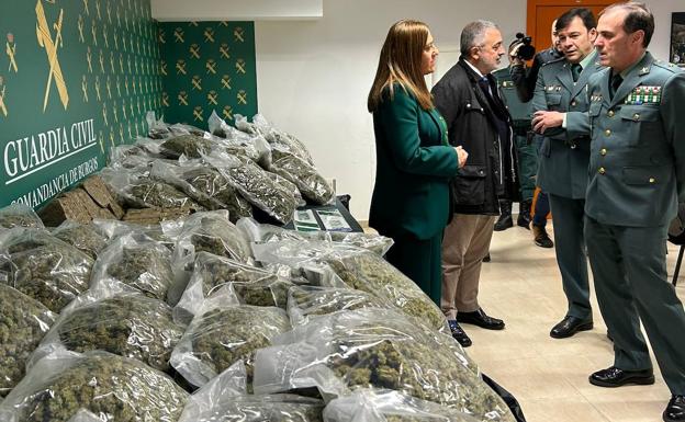 Detenido con 73 kilos de marihuana y 20 de hachís en la A-I en Burgos