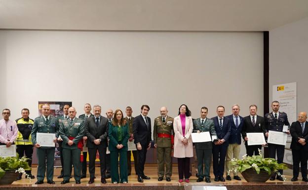 Ocho Medallas al Mérito de la Protección Civil en Castilla y León