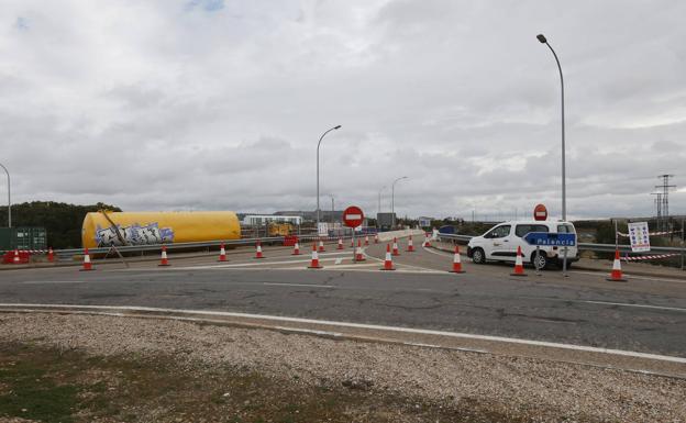 La reparación del puente de la autovía sur de Palencia se prolongará cinco meses
