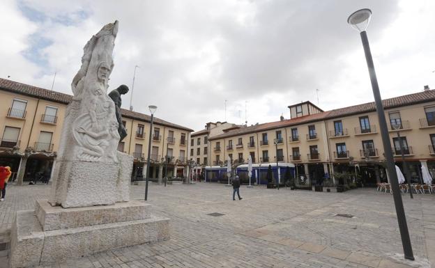 Patrimonio rechaza el proyecto de reforma de la Plaza Mayor de Palencia