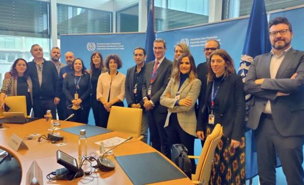 CEOE, CC OO y UGT llevan «la preocupante situación del Serla» ante la OIT en Ginebra