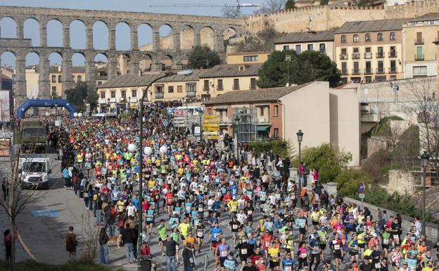 Consulta aquí los cortes de tráfico por la Media Maratón de Segovia