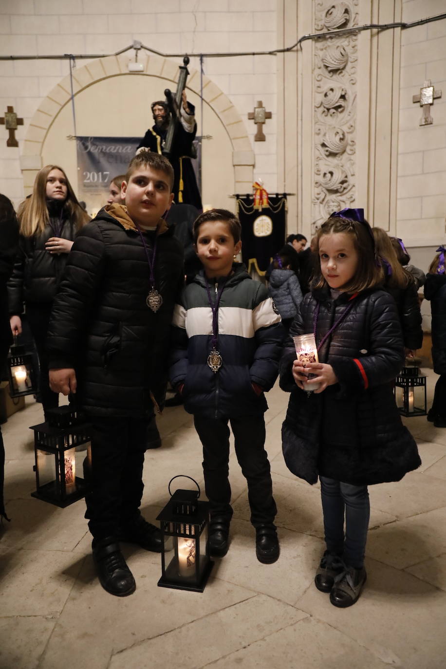 Peñafiel celebra el traslado procesional de Nuestro Padre Jesús Nazareno