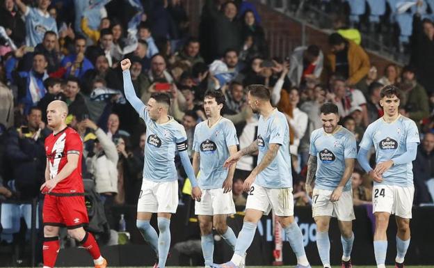 Iago Aspas lidera la goleada del Celta frente al Rayo