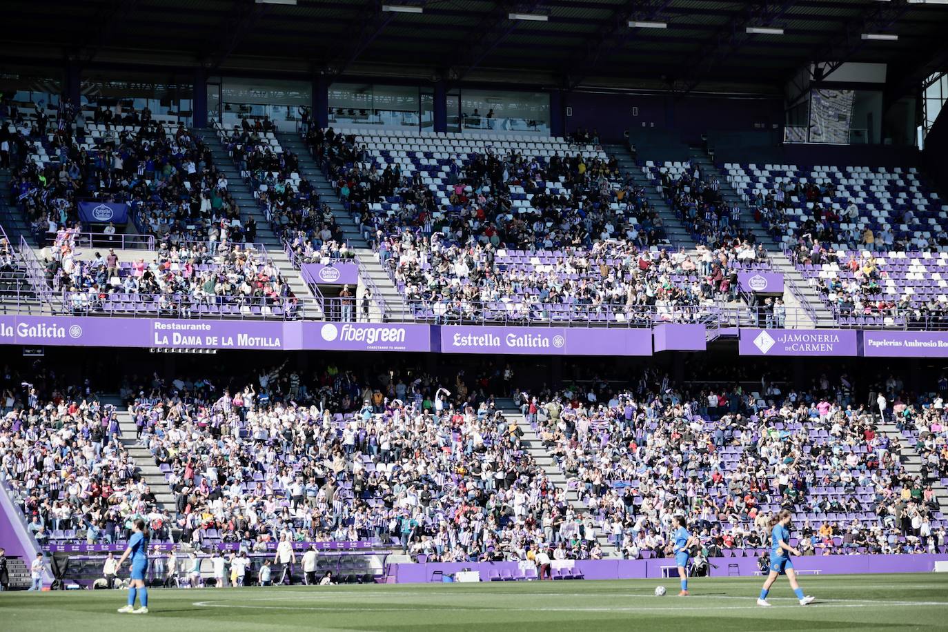 Las chicas hacen historia en el Zorrilla