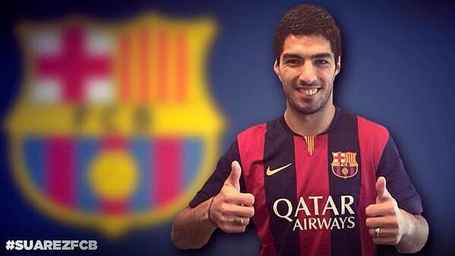 Luis Suárez ya es culé