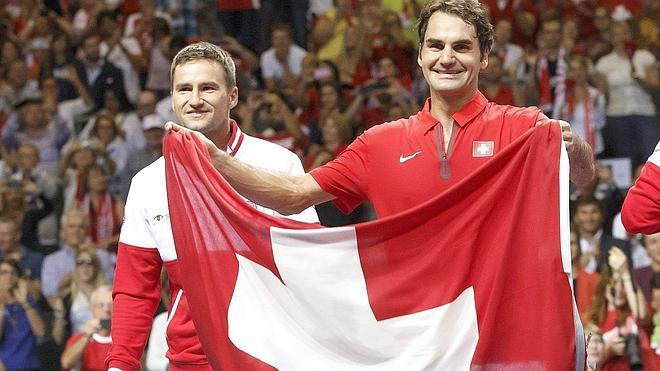 Francia y Suiza jugarán la final de la Davis