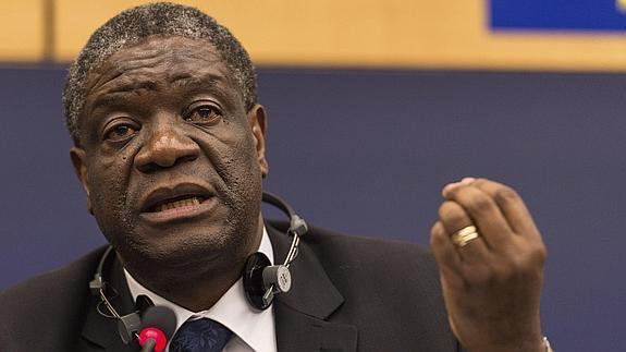 Mukwege, premio Sajarov: «Cada mujer violada es como si fuera mi mujer»