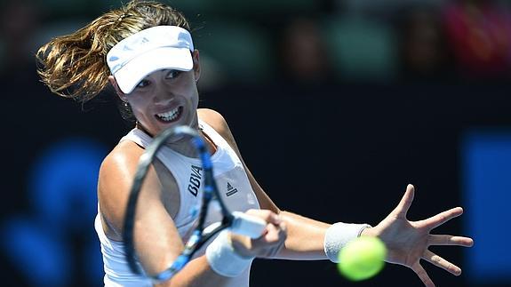 Muguruza debuta con victoria y pone el 1-1 para España