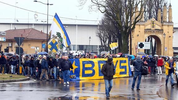 Los partidos de la Serie A empezarán con retraso en apoyo al Parma