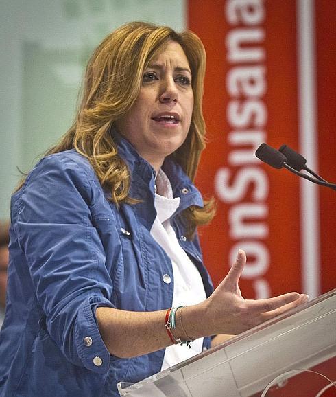 Susana Díaz: «Donde quiero estar es en mi tierra»