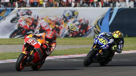 Marc Márquez, a la contra