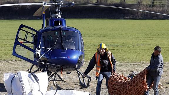 Finaliza la recuperación de los restos del avión de Germanwings