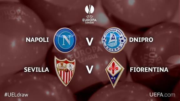 El Sevilla se medirá a la Fiorentina en semifinales de la Liga Europa