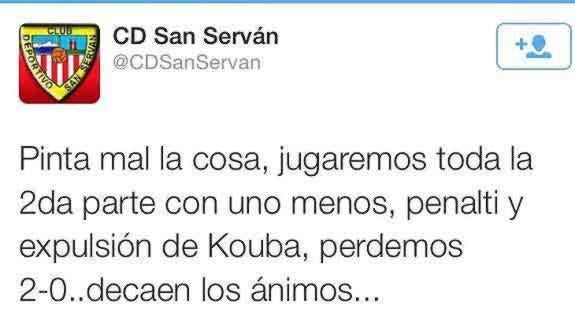 El San Serván , a playoffs con ayuda de Twitter